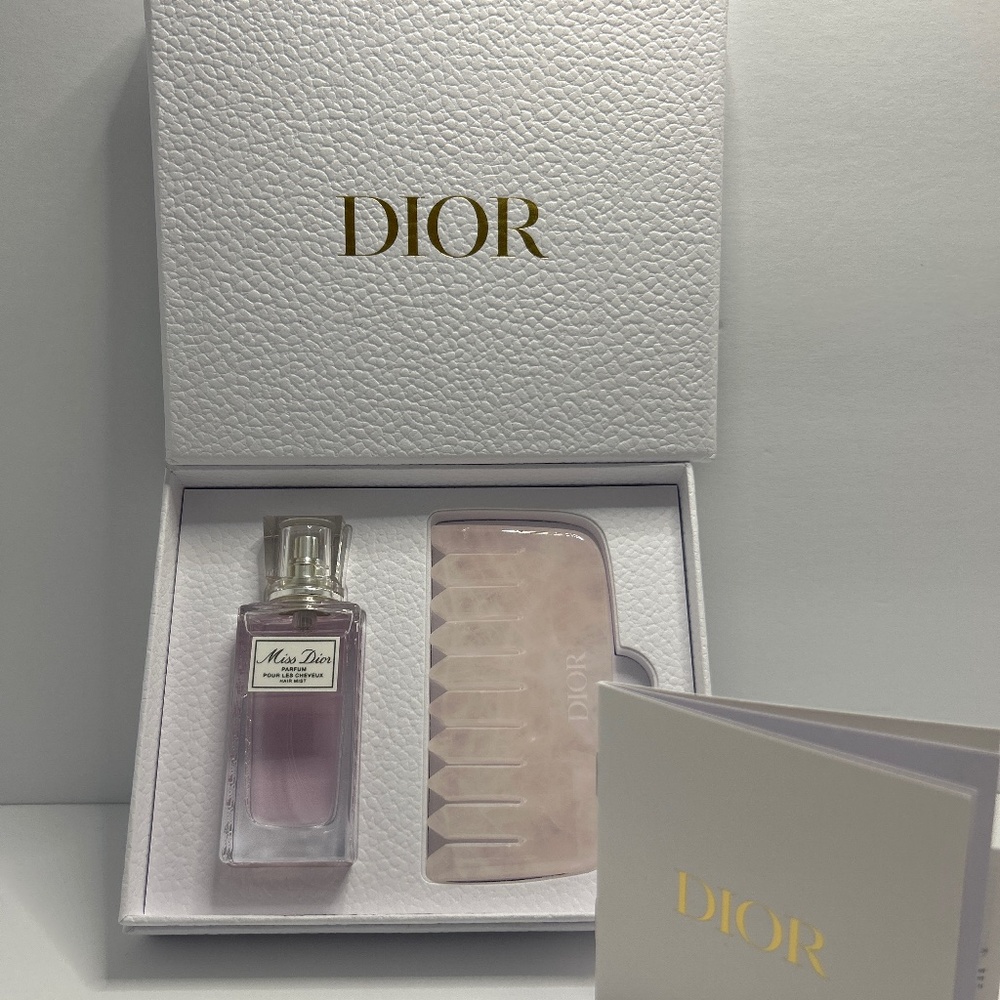 🍀 Christian Dior 🍀 Hair Quartz Comb + Hair Mist Gift Box Set 🍀